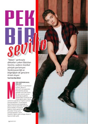 Heygirl Dergisi Mayıs 2018 Batuhan Sevimo Röportajı