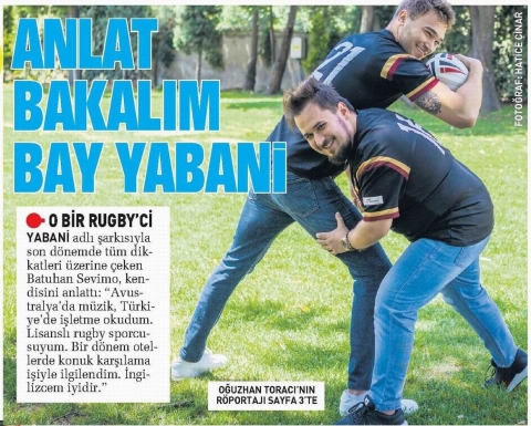 Sabah Gazetesi / Günaydın Eki Oğuzhan Toracı'nın Batuhan Sevimo Röportajı